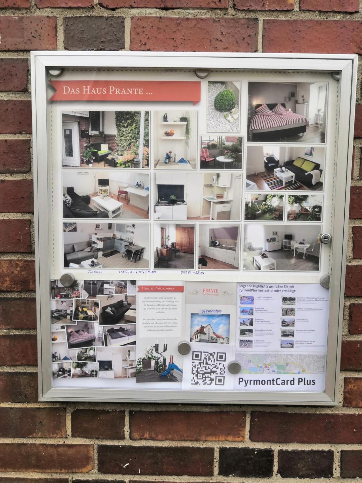 Haus Prante Ferienwohnungen Bad Pyrmont Zewnętrze zdjęcie